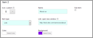 Floating menu with the Float Menu Pro plugin