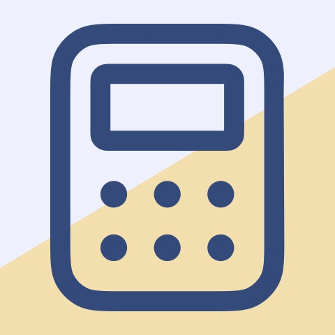 calculator bundle icon